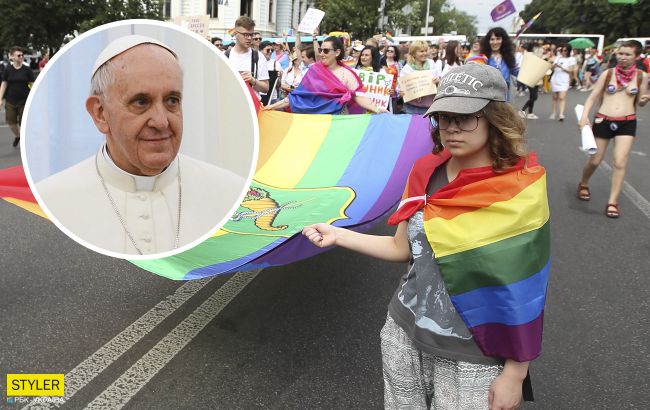 Папа Римский поддержал ЛГБТ: церковь должна любить всех мужчин и женщин
