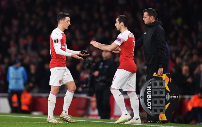 "Арсенал" з комфортним рахунком переміг "Наполі" в 1/4 фіналу Ліги Європи