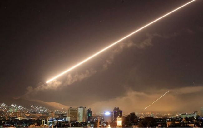 Появилось видео перехвата ракет Израиля силами ПВО Сирии