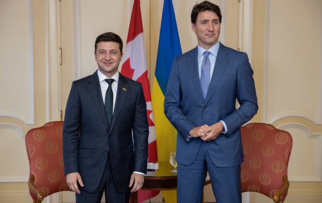 Украина и Канада договорились о поставках оружия, - Зеленский