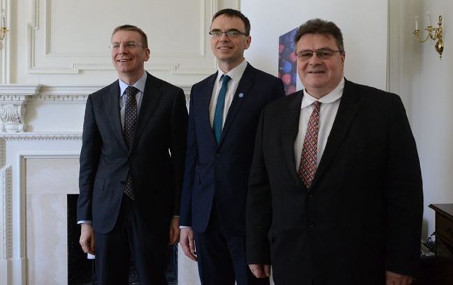 Глави МЗС країн Балтії та Польщі завтра відвідають Донбас