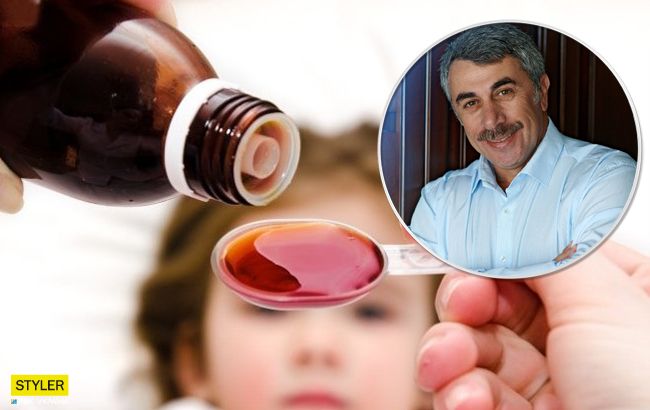 Помогает только родителям: Комаровский развенчал миф о популярном лекарстве для детей