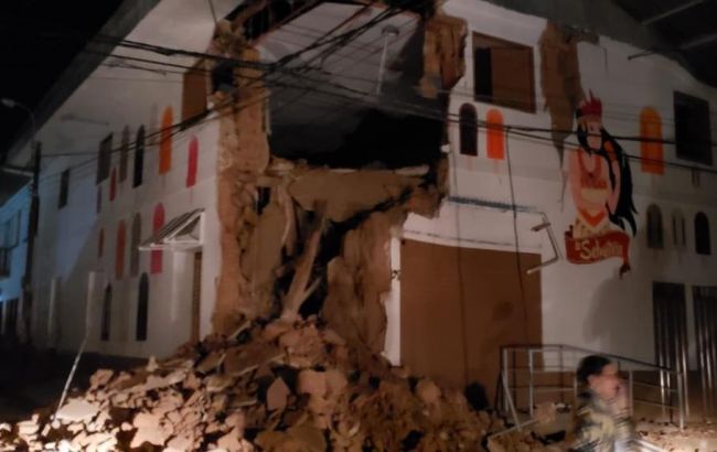 В Перу от землетрясения пострадали 6 человек