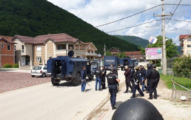 На севере Косово задержали участников миссии ООН