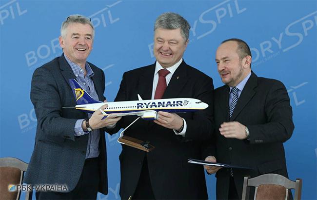 Значна кількість квитків Ryanair в Україні коштуватиме 10 євро