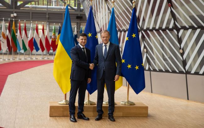 Зеленський назвав вступ України до ЄС "смертю імперського проекту Росії"
