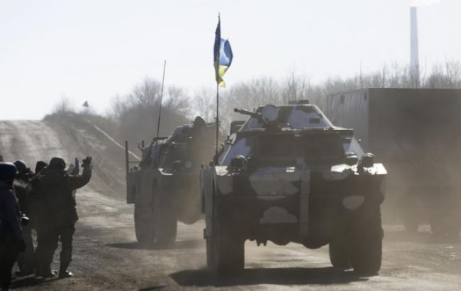 В штабе АТО заявили о начале отвода тяжелого вооружения