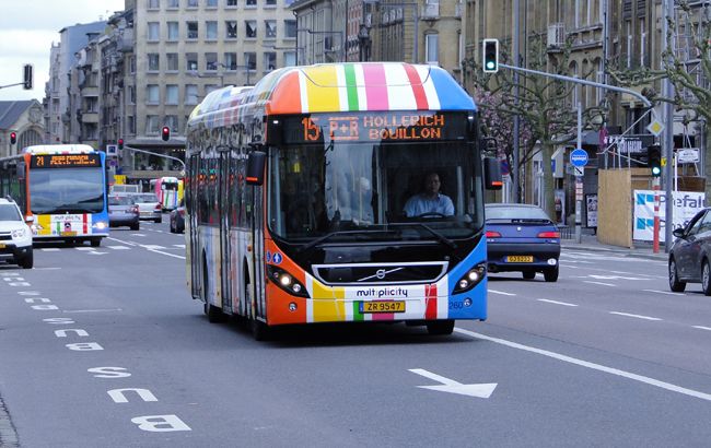 Громадський транспорт Люксембургу в наступному році стане безплатним