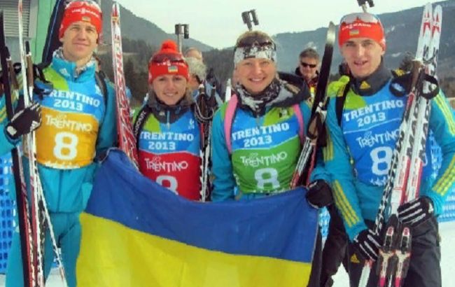 Дисквалификация российского биатлониста принесла Украине три золотые награды