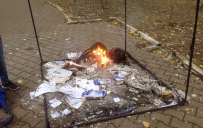 В Одессе избили и облили горючей смесью кандидата в депутаты от "Оппоблока"