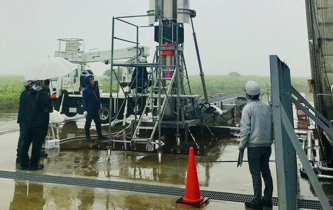 Японская частная ракета рухнула в море после запуска