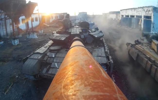 Танкисты ВСУ соорудили оригинальную "селфи-палку"