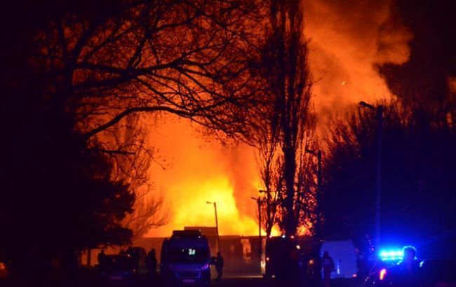 Во время взрывов в Кропивницком пострадали двое спасателей