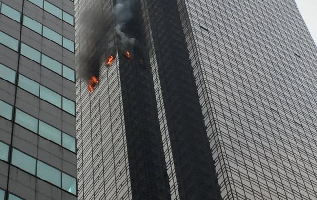 Из-за пожара в Trump Tower умер один человек