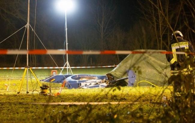 В Германии разбился полицейский вертолет, есть погибшие