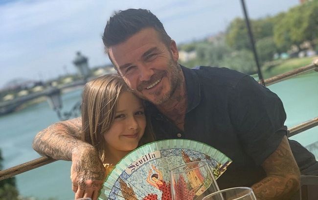 Пожалуйста, перестань взрослеть: Дэвид Бекхэм трогательно поздравил дочь с 8-летием