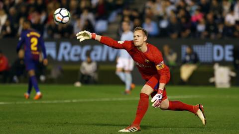 Воротар "Барселони" Тер Штеген встановили рекорд чемпіонату Іспанії
