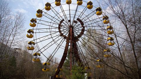 Польські туристи запустили "чортове колесо" в Прип'яті