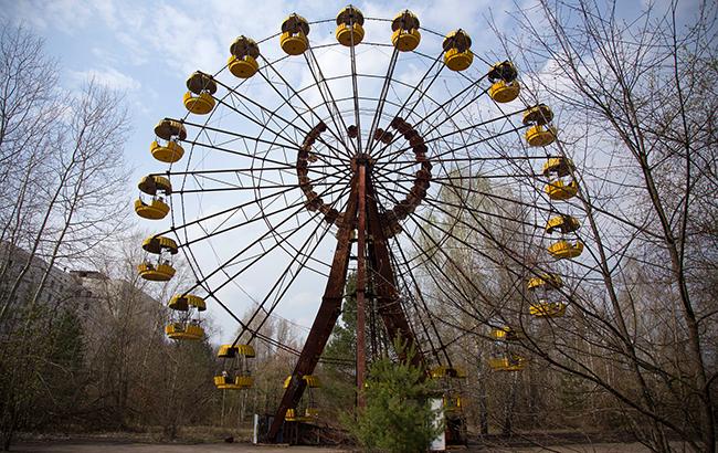 Польские туристы запустили "чертово колесо" в Припяти