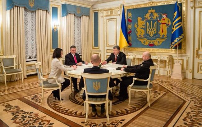 Встреча Порошенко и Деканоидзе. Фото и видео