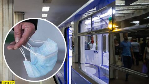 В метро Харькова произошел жуткий скандал из-за маски: пенсионер напал на парня (видео)