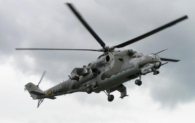 В Чехии разбился военный вертолет