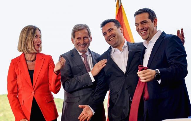 Єврорада може незабаром почати переговори про вступ Македонії в ЄС, - Могеріні 