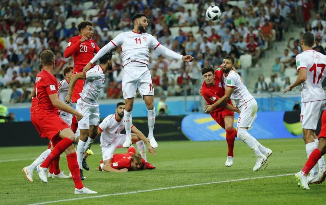 ЧМ-2018: Сборная Англии вырвала победу у Туниса