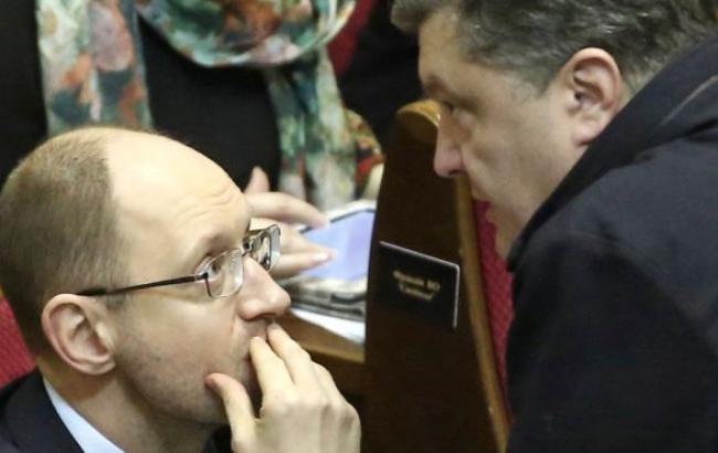 Порошенко "за лічені хвилини" зробить подання Яценюка на посаду прем'єр-міністра