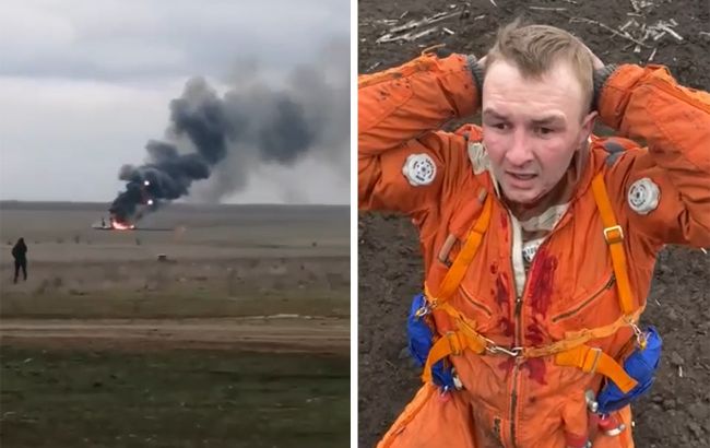 Над Миколаєвом збили ще один літак російської армії: пілот узятий у полон