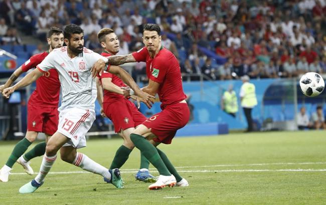 ЧС-2018: Збірні Португалії та Іспанії зіграли внічию у першому турі