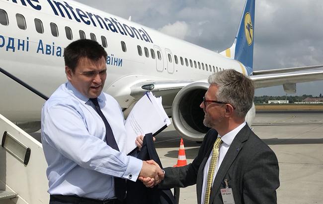 Клімкін прибув до Німеччини на зустріч "нормандської четвірки"