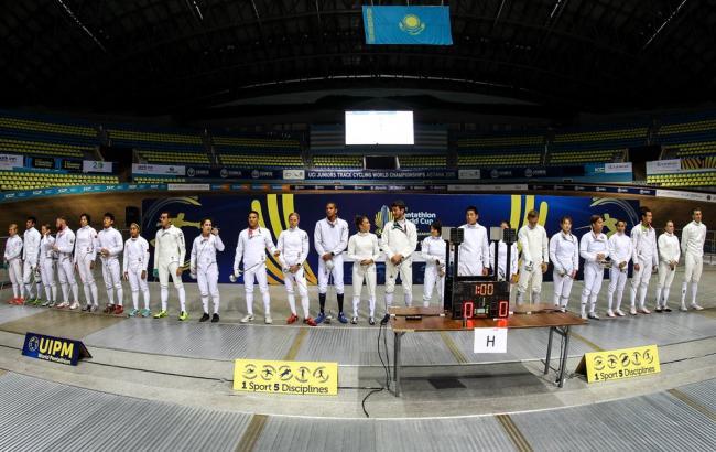 Украинские пятиборцы завоевали бронзу на Кубке мира в Астане