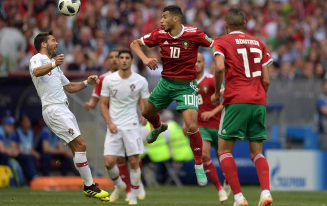 ЧС-2018: Збірна Португалії здобула перемогу над командою Марокко