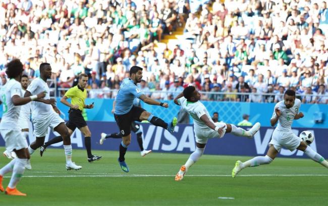Збірна Уругваю гарантувала собі місце в 1/8 фіналу ЧС-2018