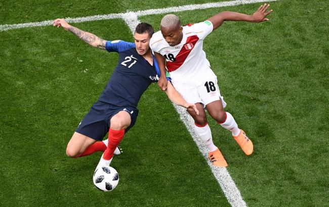 ЧМ-2018: Франция победила Перу и обеспечила себе выход в плей-офф