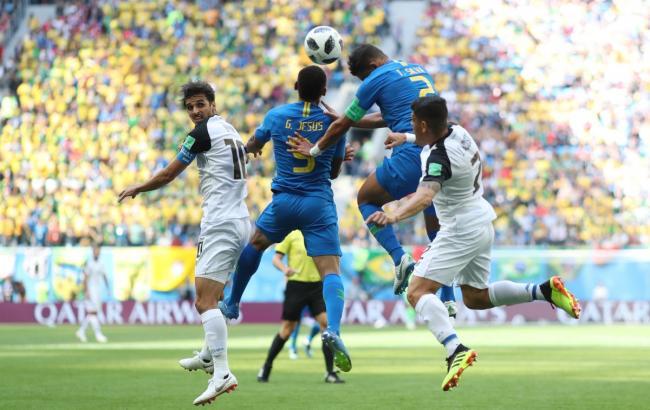 ЧС-2018: Бразилія забила Коста-Ріці два голи в доданий час