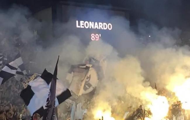 УЕФА наказал "Партизан" за поведение болельщиков в отборе ЛЧ