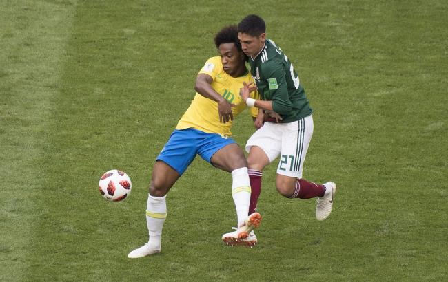 Сборная Бразилии победила Мексику и вышла в четвертьфинал ЧМ-2018