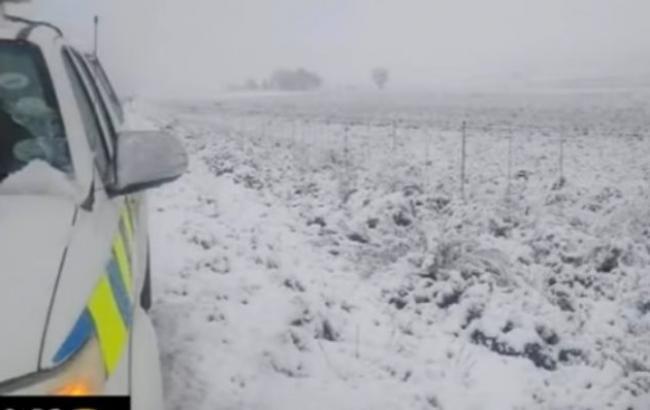 В Африке впервые за десять лет выпал снег (фото, видео)