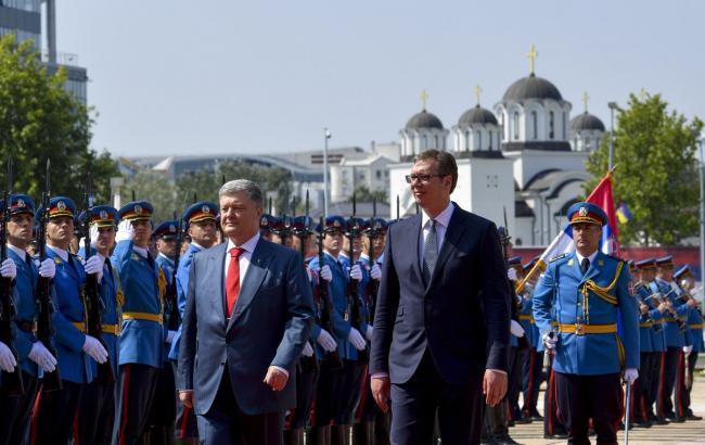 Україна розраховує на підтримку Сербії в питанні миротворчої місії на Донбасі