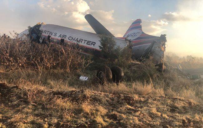 Пассажир из салона сумел снять на видео падение самолета