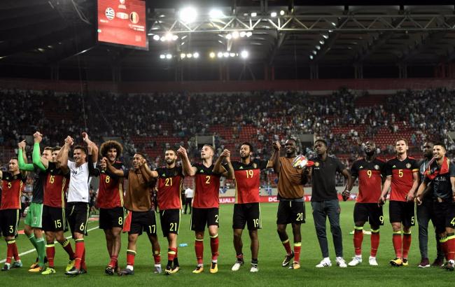 Збірна Бельгії першою з європейського відбору вийшла на ЧС-2018