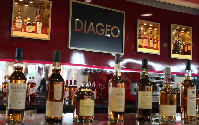 Британский производитель алкогольных напитков Diageo уходит из России