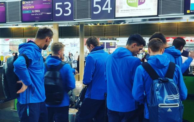 Наполи - Динамо: Киевляне улетели в Неаполь на матч