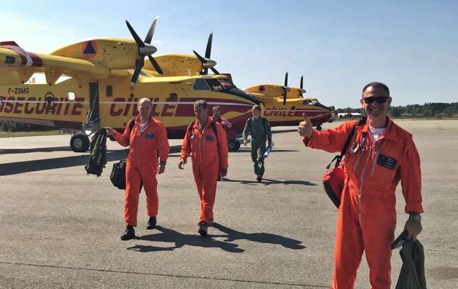 Вісім країн ЄС допомагають Швеції у боротьбі з лісовими пожежами