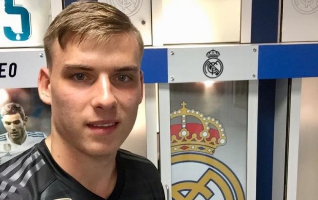 Воротар збірної України Лунін розповів про адаптацію в "Реалі"