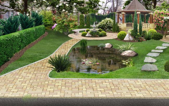 Ландшафтний дизайн по-київськи від компанії «Шалений садівник»