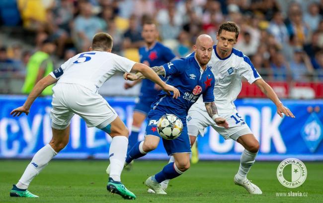 "Динамо" обіграло "Славію" і вийшло у раунд плей-офф Ліги чемпіонів