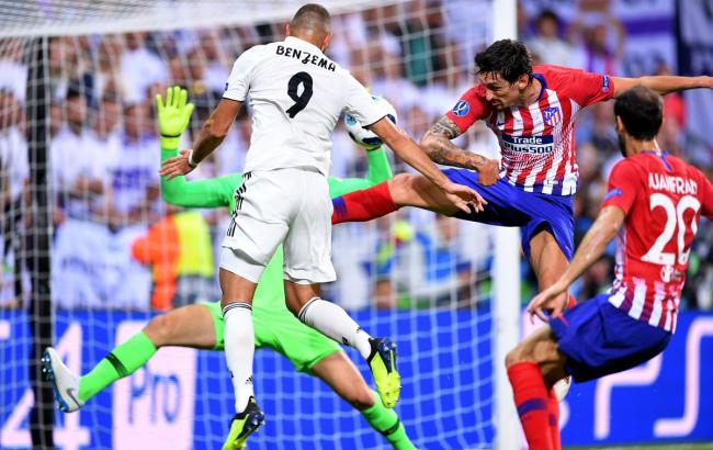 "Атлетико" одолел "Реал" в матче за Суперкубок УЕФА